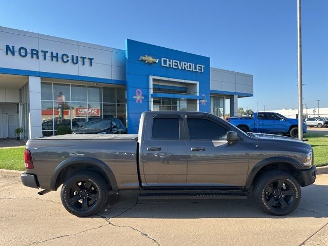 2021 RAM 1500 Classic Warlock in Gray — front three-quarter view