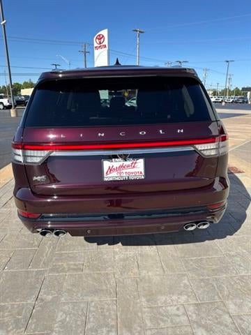 2023 Lincoln Aviator — rear three-quarter view