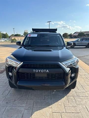 2024 Toyota 4Runner TRD Off Road in Midnight Black — front three-quarter view